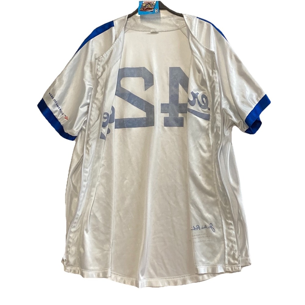 JACKIE ROBINSON Los Angeles DODGERS Baseball SGA Replica Size XL Jersey MLB - Picture 3 of 6